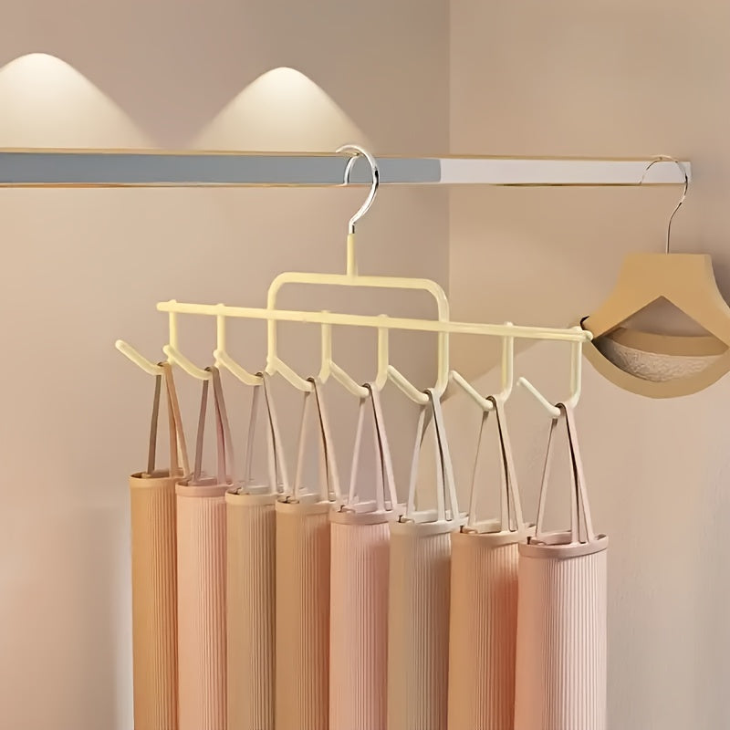 1pc/2pcs New Hat Rack, Ins Style Hat Organizer - 1 Hanging Rack for Up to 8 High-Top Hats, Dormitory Closet Wall-Mounted Baseball Cap Display Stand, Back to School And School Supply