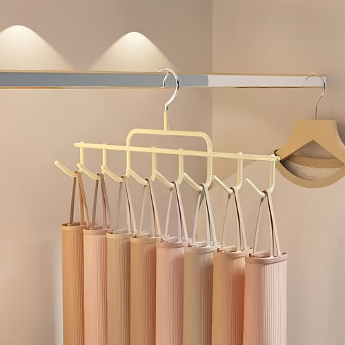 1pc/2pcs New Hat Rack, Ins Style Hat Organizer - 1 Hanging Rack for Up to 8 High-Top Hats, Dormitory Closet Wall-Mounted Baseball Cap Display Stand, Back to School And School Supply