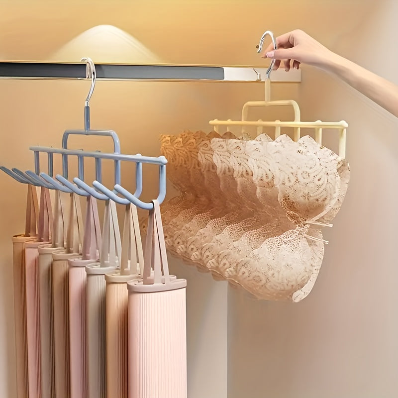 1pc/2pcs New Hat Rack, Ins Style Hat Organizer - 1 Hanging Rack for Up to 8 High-Top Hats, Dormitory Closet Wall-Mounted Baseball Cap Display Stand, Back to School And School Supply