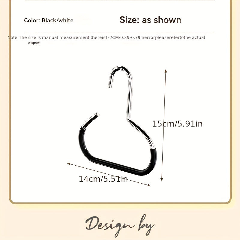 1pc New Hat Hanger, Hat Storage Fantastic 1 One Hanger Can Hang 8 Top Hats, Dormitory Wardrobe Inner Hanging Baseball Cap Sling Home Multifunctional Hanging Hat Display Rack, No Trace, No Hook